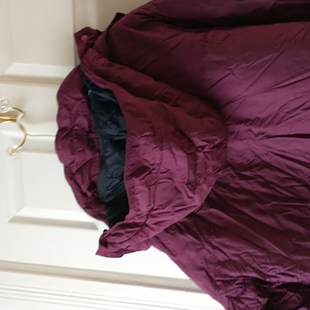 Patagonia Vintage Ski Snowboarding Guide Parka Jacket Burgundy  Large - Picture 12 of 13